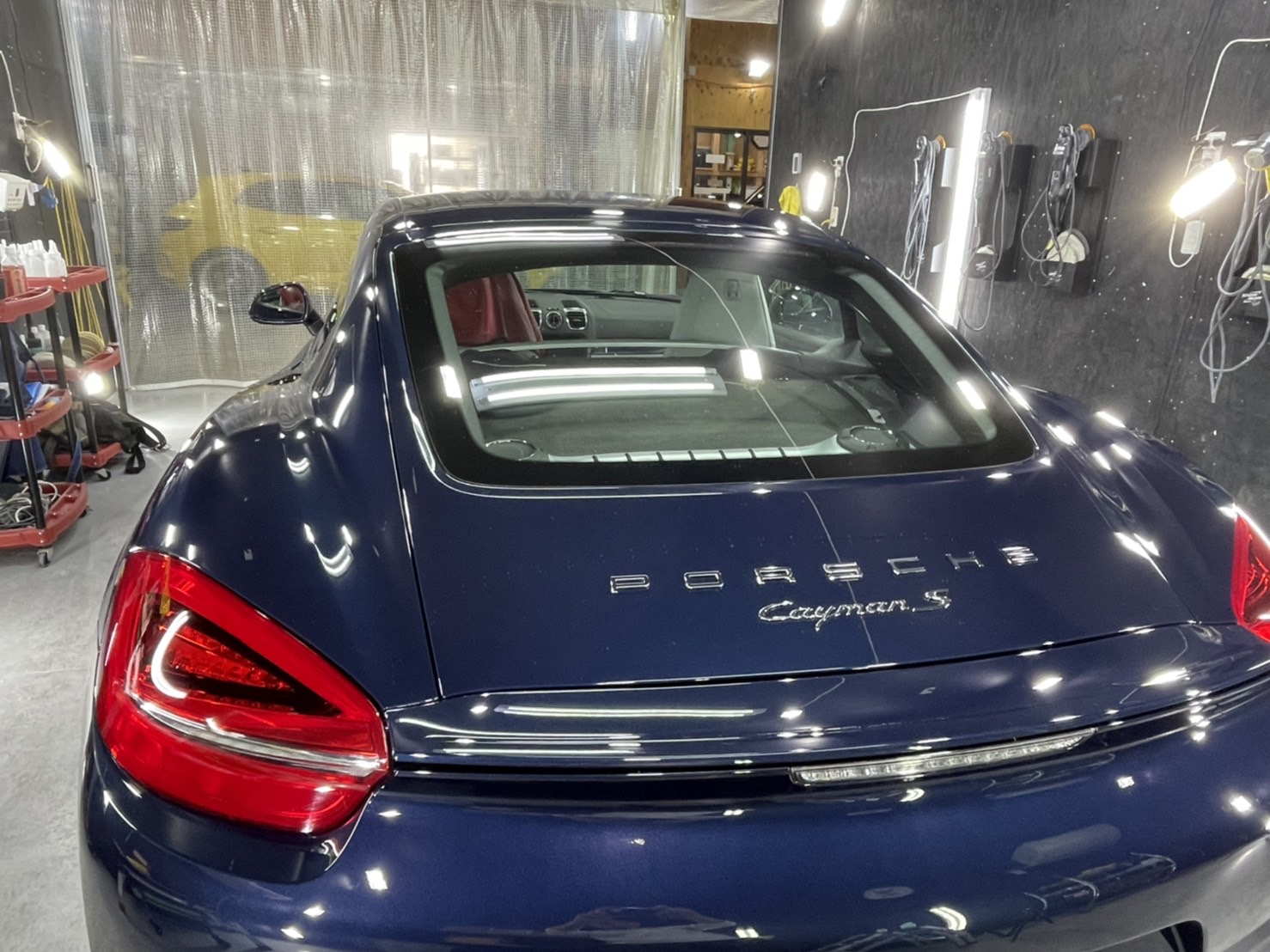 ポルシェ ケイマン2015年式 施工写真 (8)