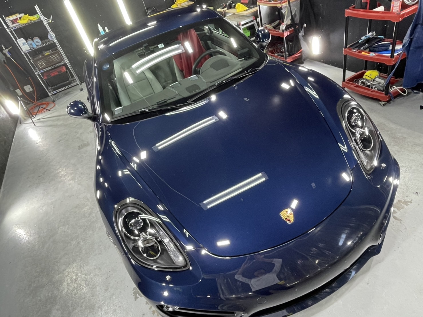 ポルシェ ケイマン2015年式 施工写真 (10)