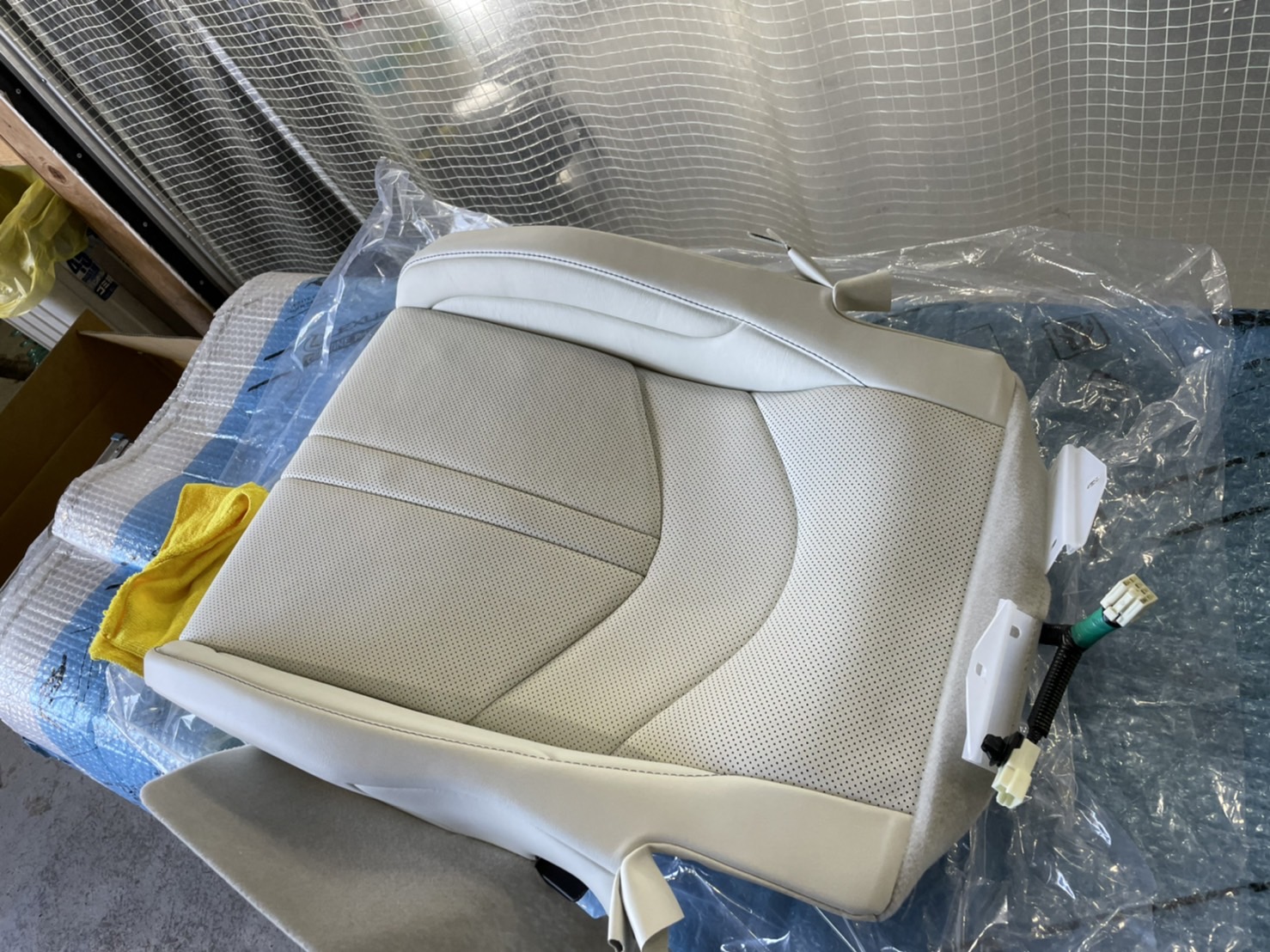 レクサス LC500コンバーチブル 施工写真 (5)