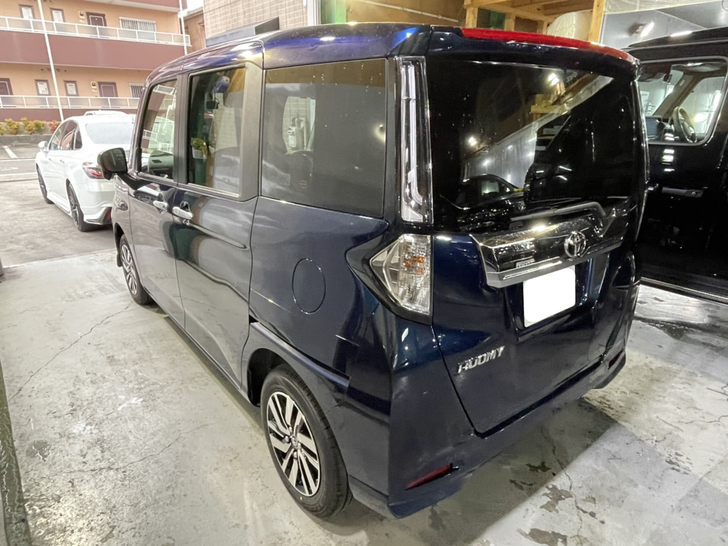 トヨタ ルーミー 施工写真 (2)