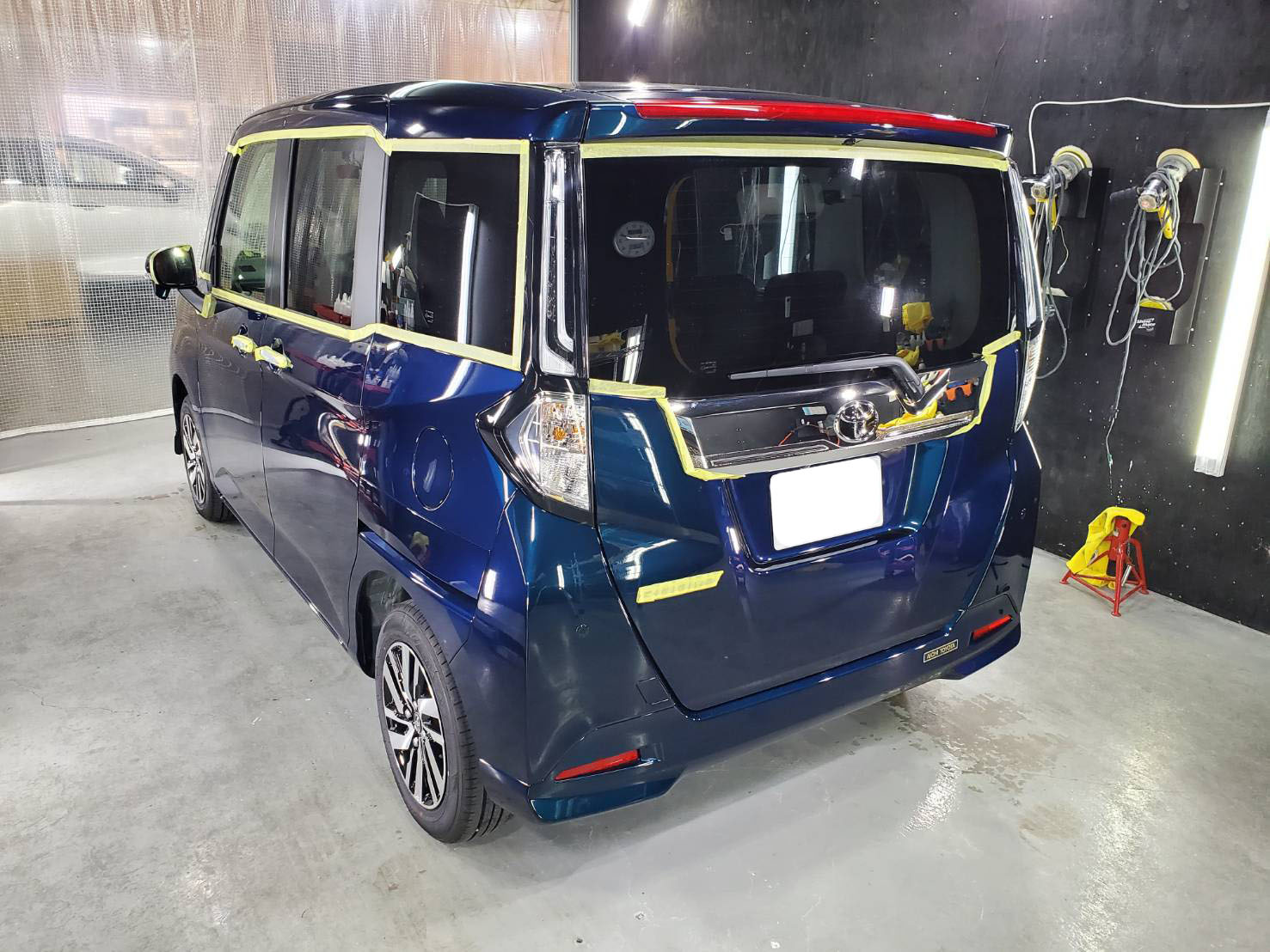 トヨタ ルーミー 施工写真 (4)