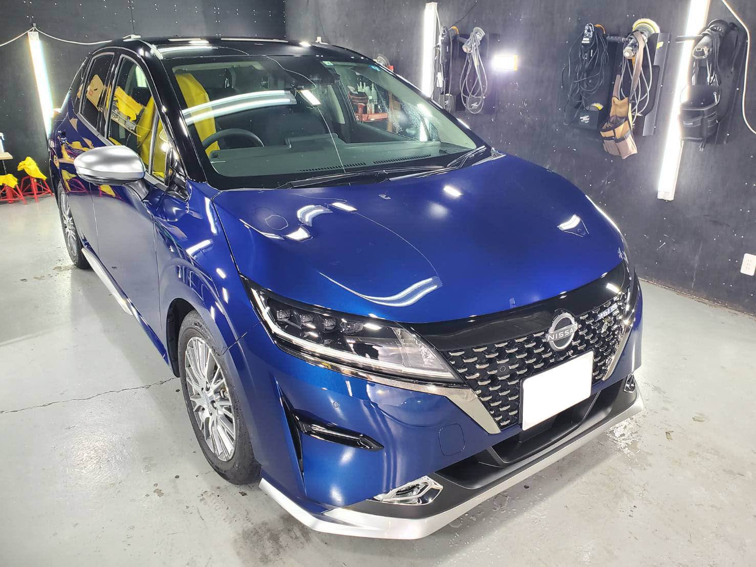 日産 ノート 施工写真 (1)