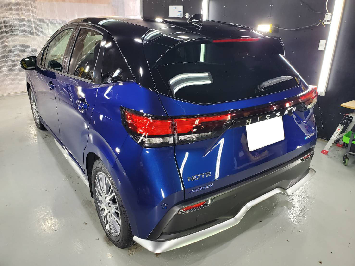 日産 ノート 施工写真 (2)