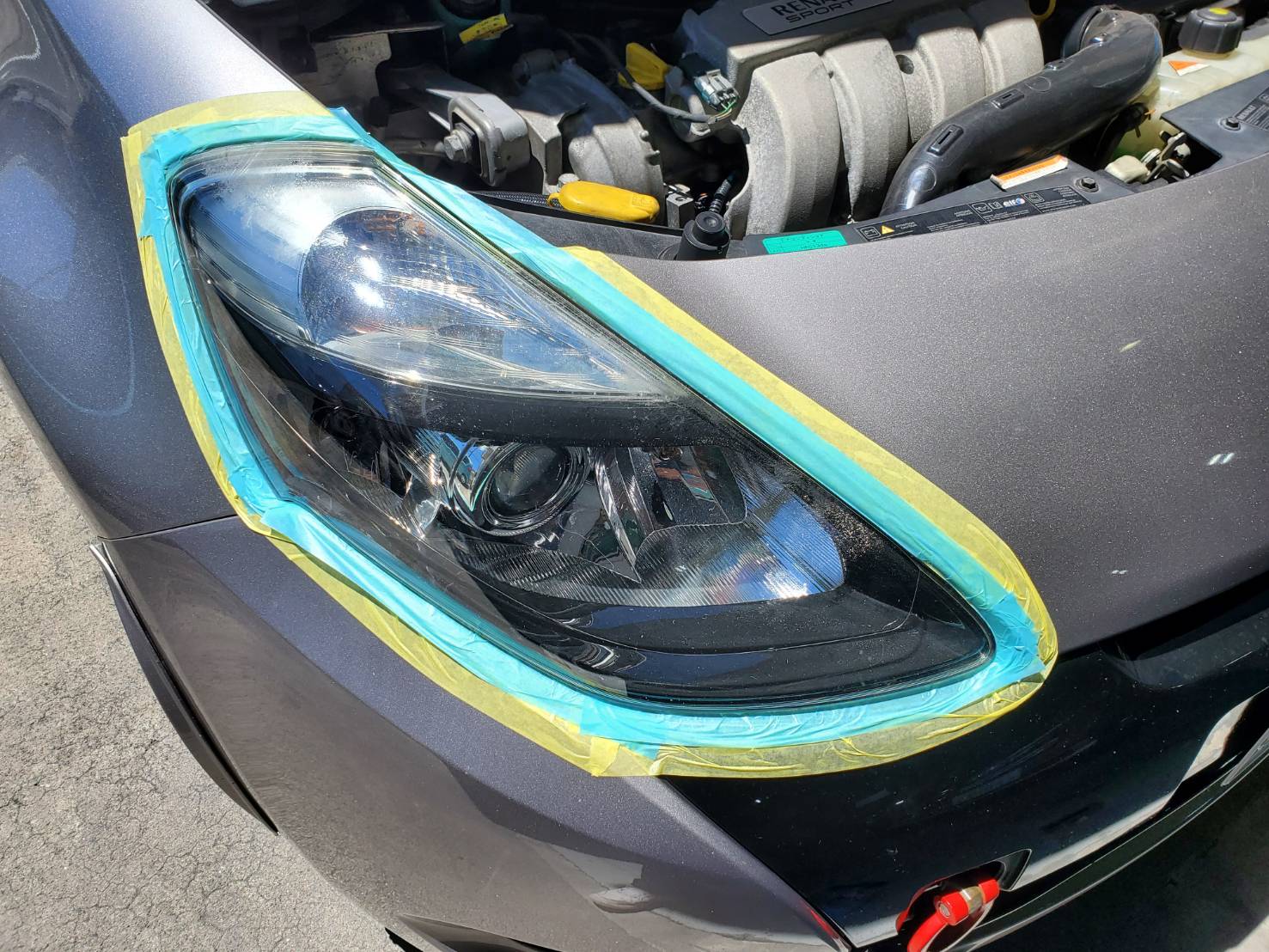 ルノー ルーテシア 施工写真 (4)