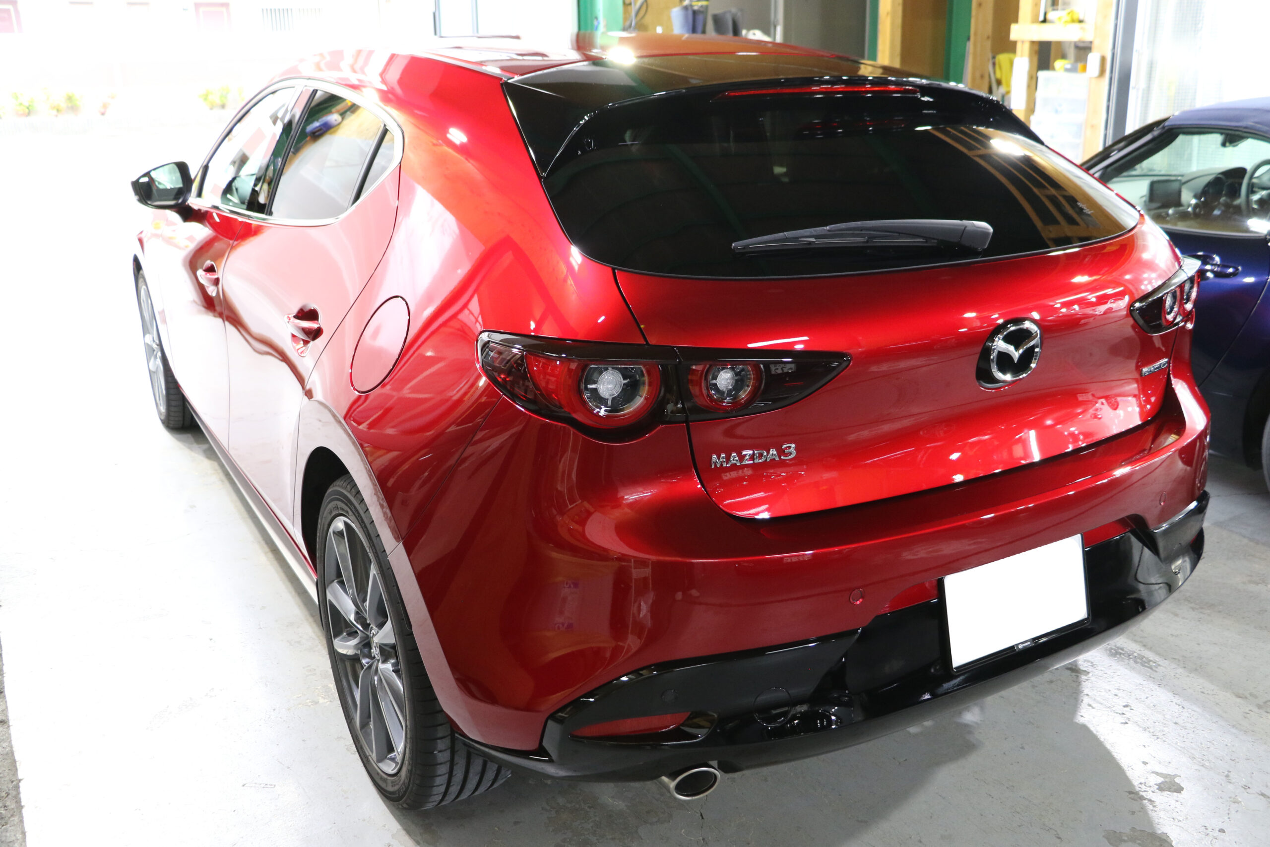 マツダ MAZDA3 施工写真 (6)