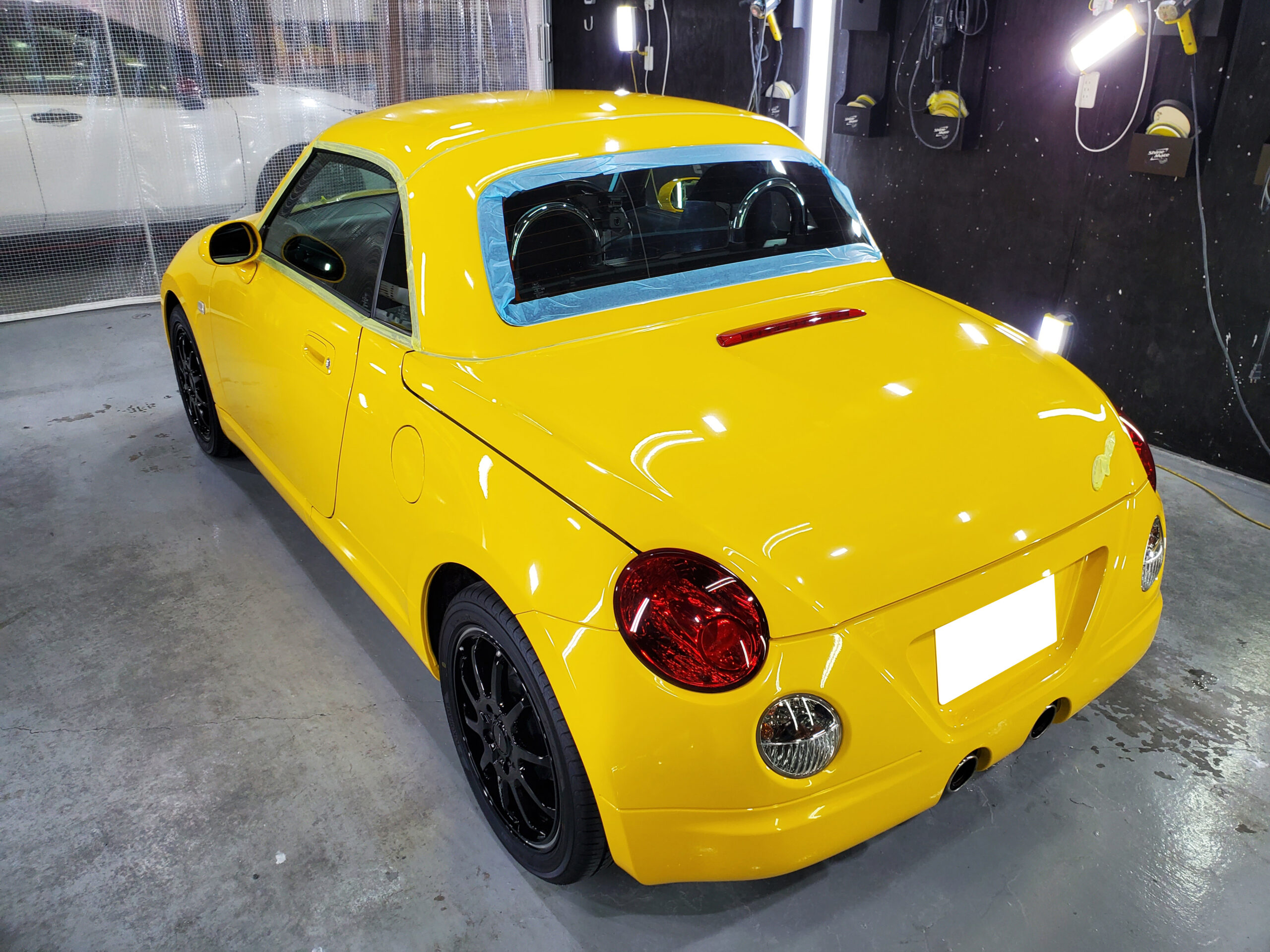 ダイハツ コペン 施工写真 (4)