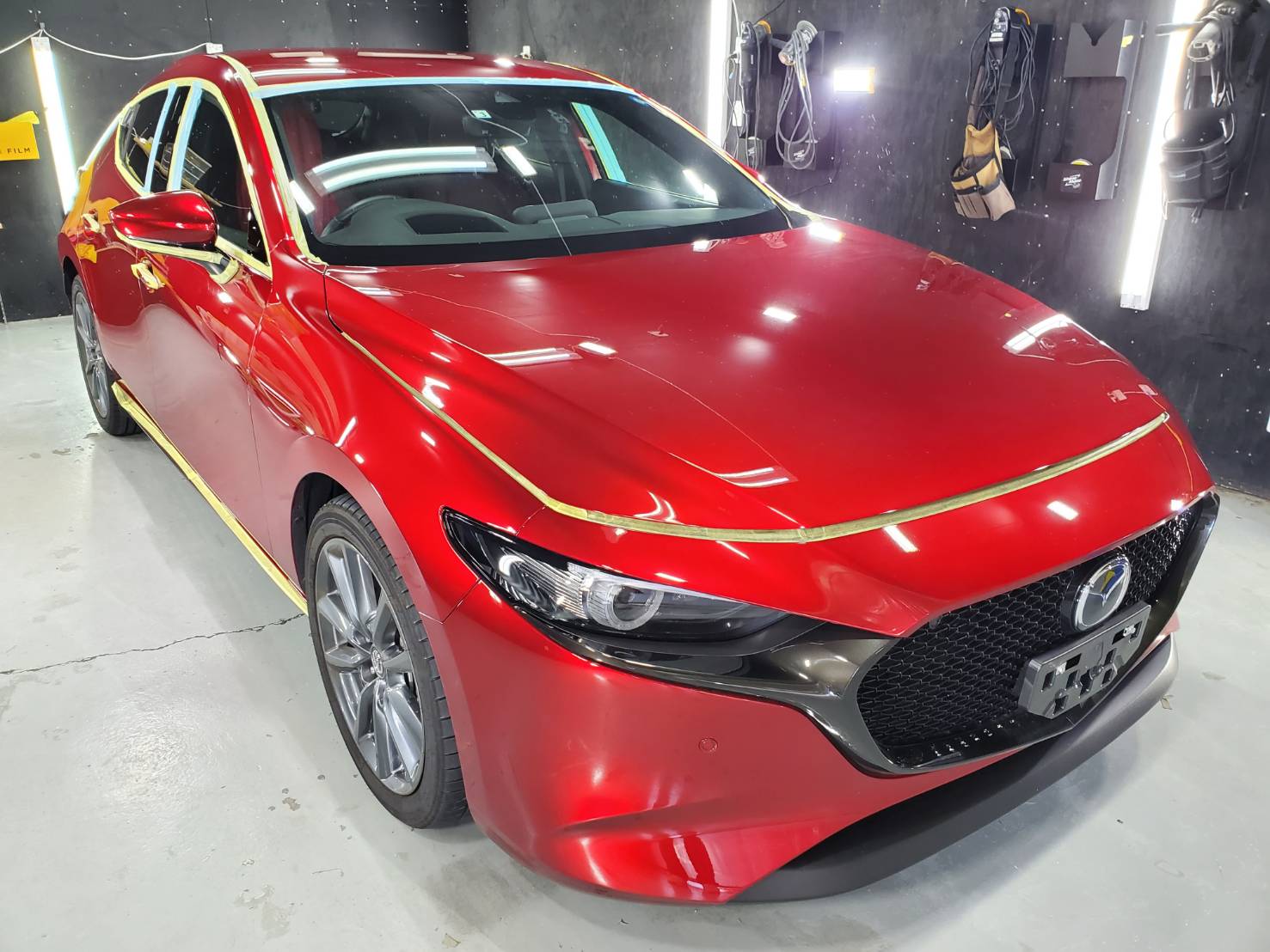 マツダ MAZDA3 施工写真 (3)