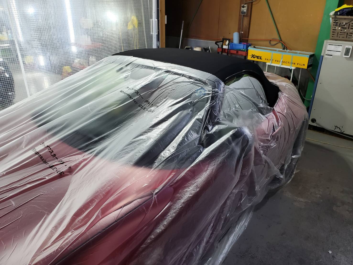マツダ ロードスター 施工写真 (1)