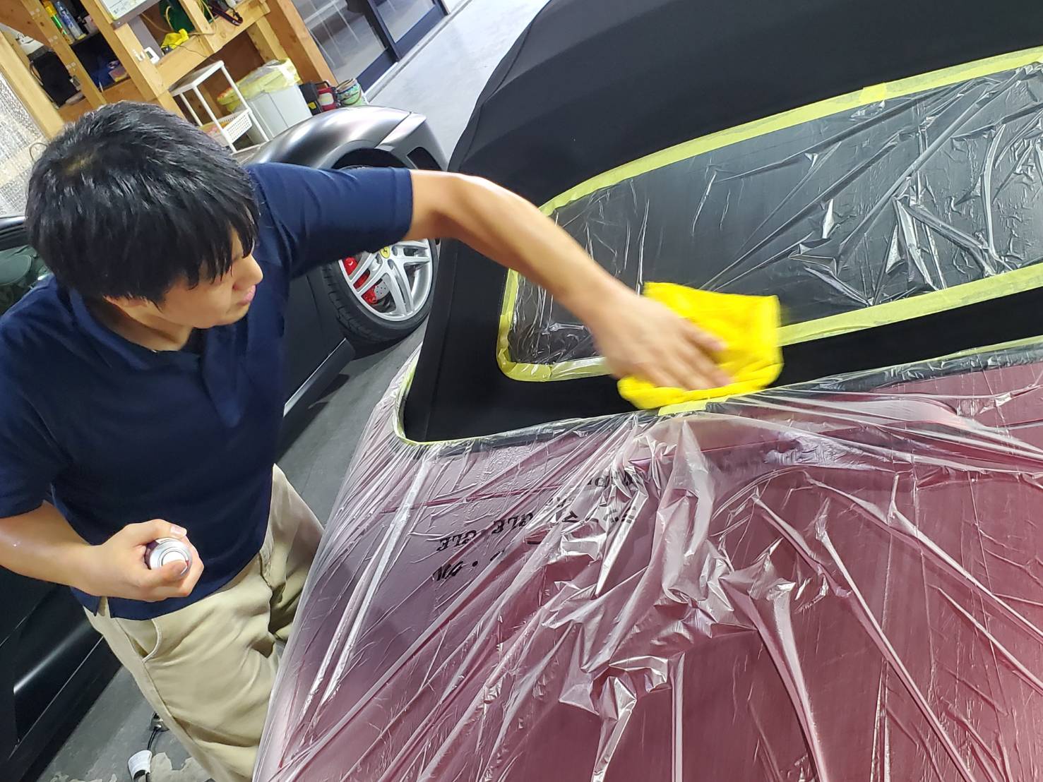 マツダ ロードスター 施工写真 (7)