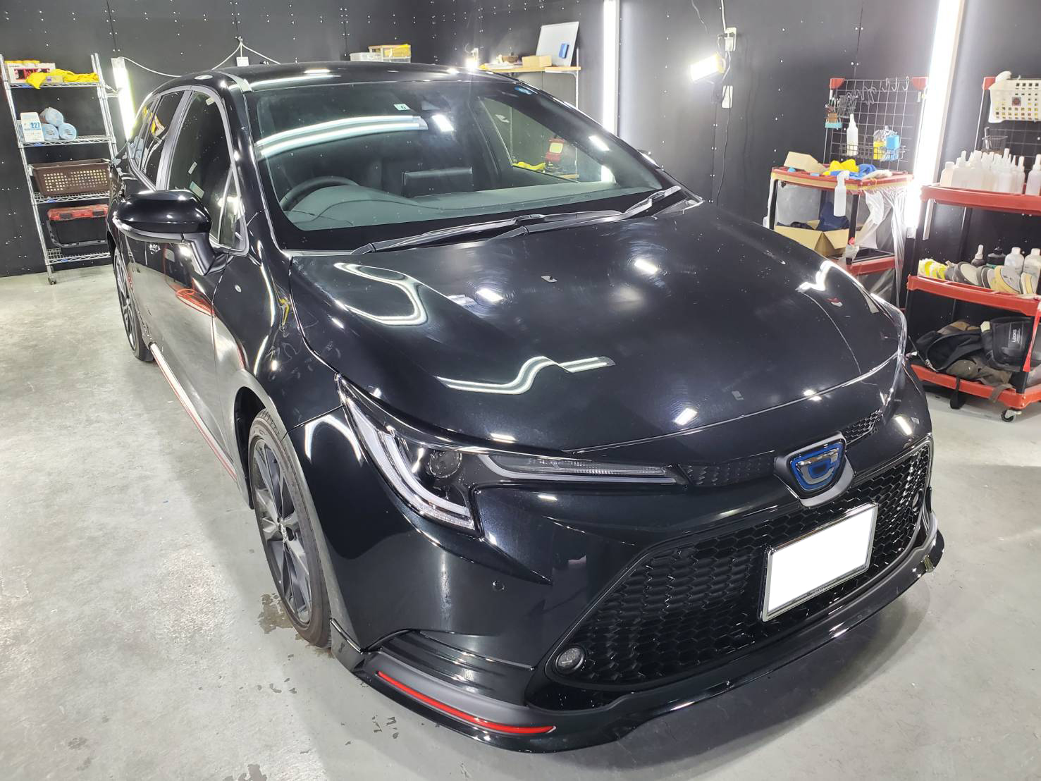 トヨタ カローラツーリング 施工写真 (1)