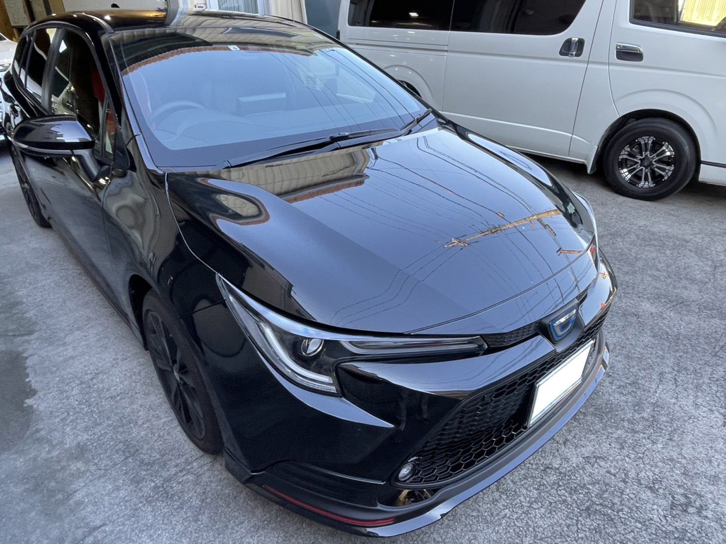 トヨタ カローラツーリング 施工写真 (7)