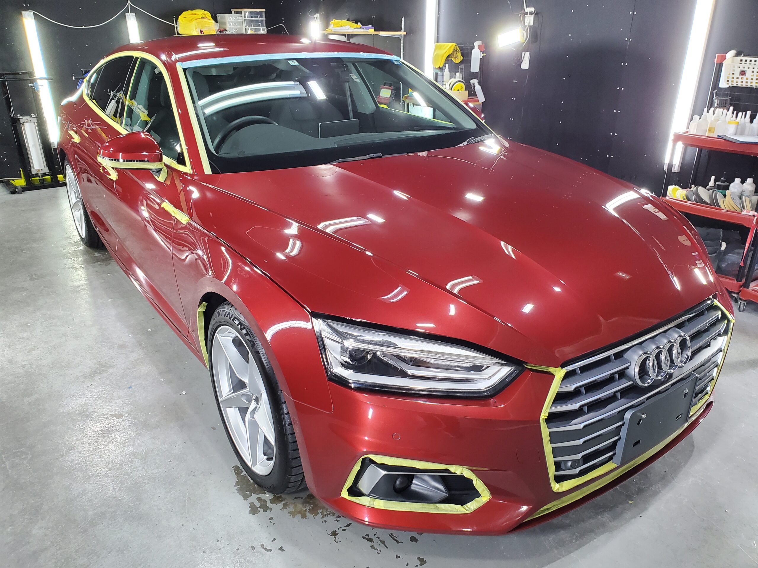 アウディ A5 施工写真 (3)