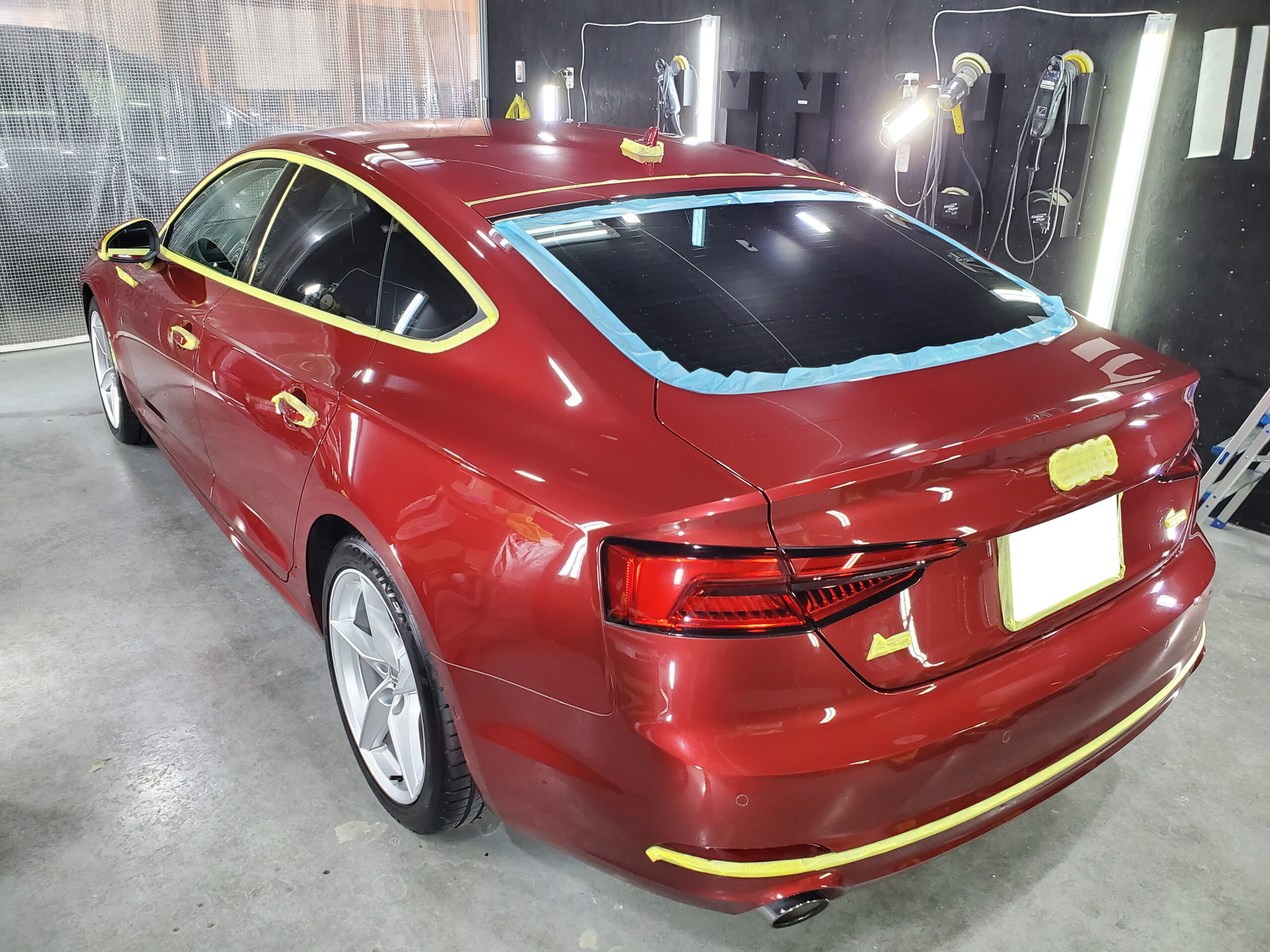 アウディ A5 施工写真 (4)