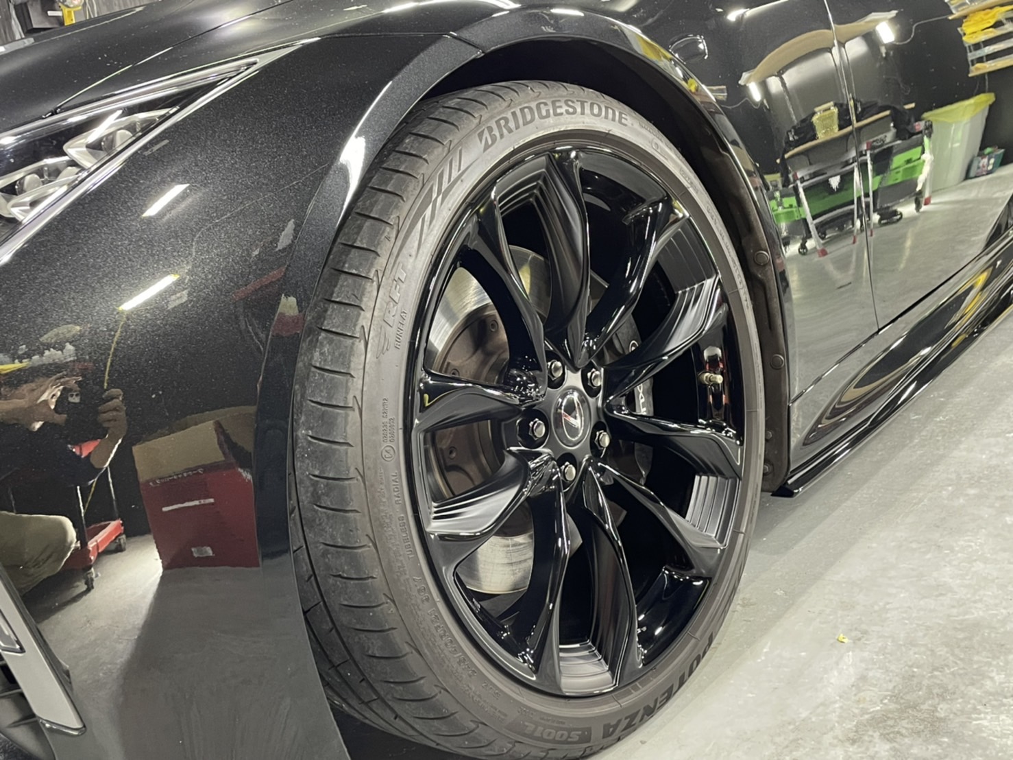 レクサス LC500 施工写真 (8)