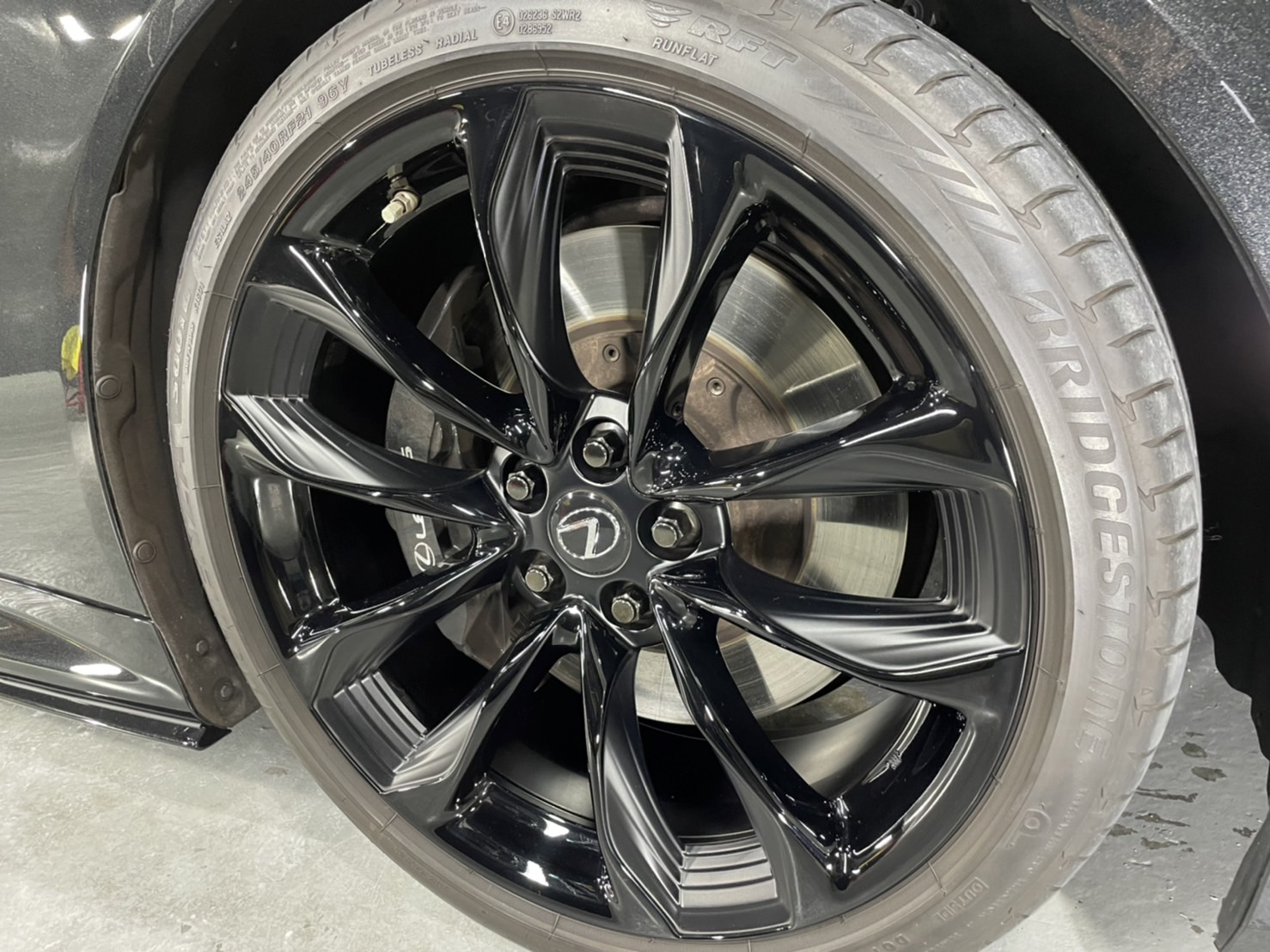 レクサス LC500 施工写真 (7)
