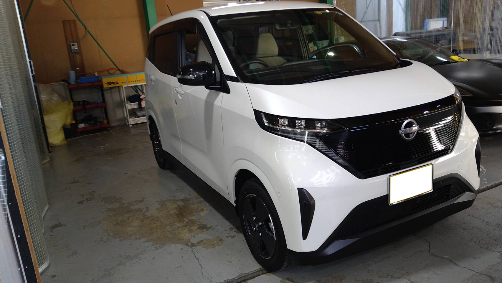 日産 SAKURA 施工写真 (1)