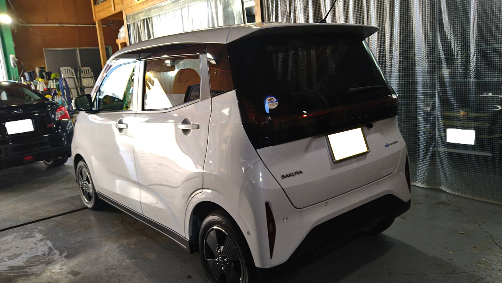 日産 SAKURA 施工写真 (2)