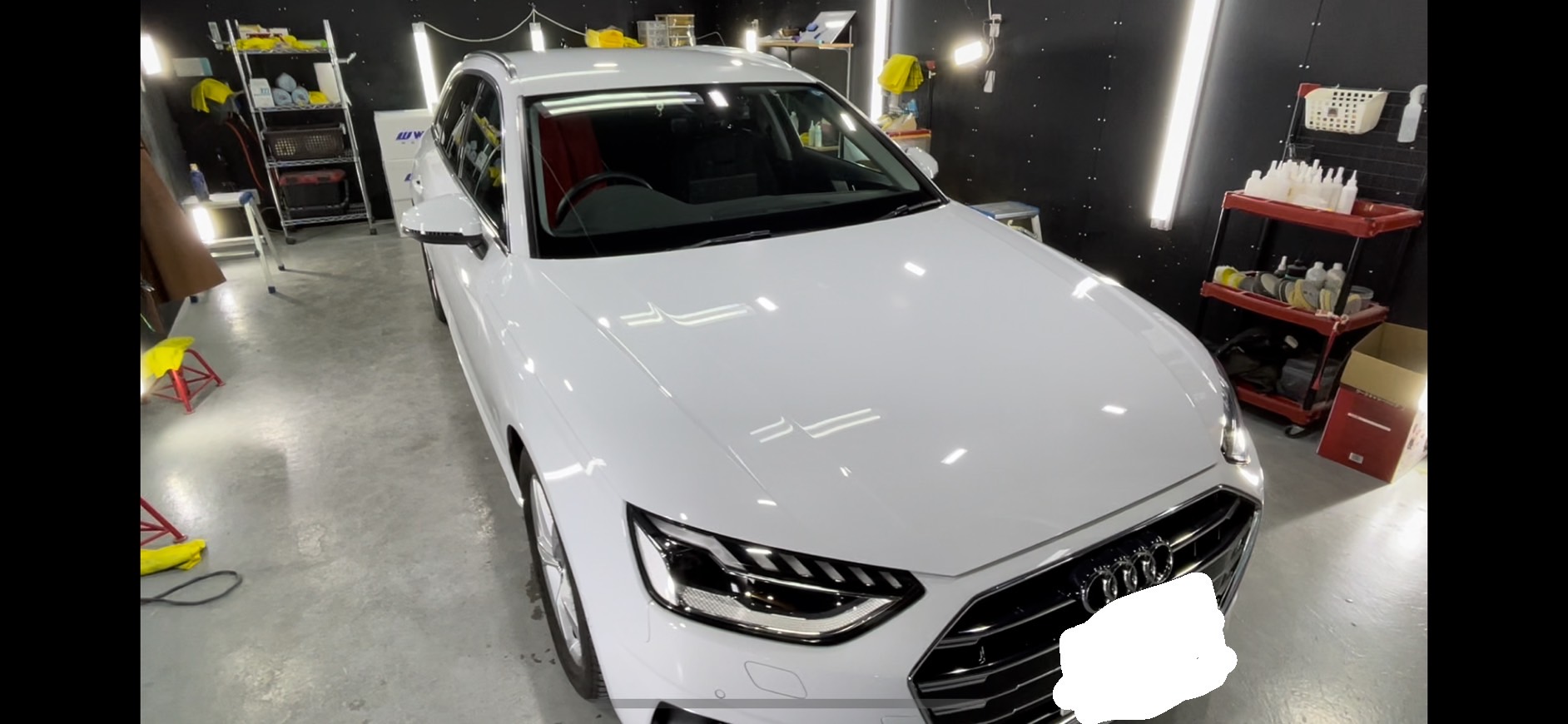 アウディ A4 施工写真 (12)