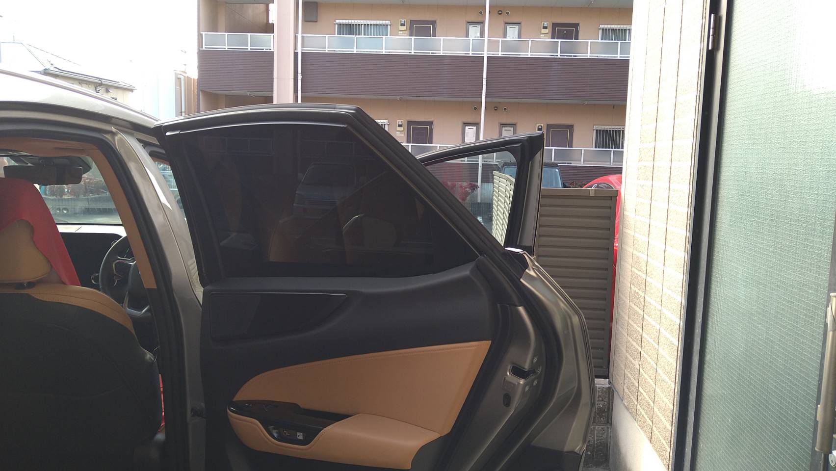 レクサス NX350ｈ 施工写真 (9)