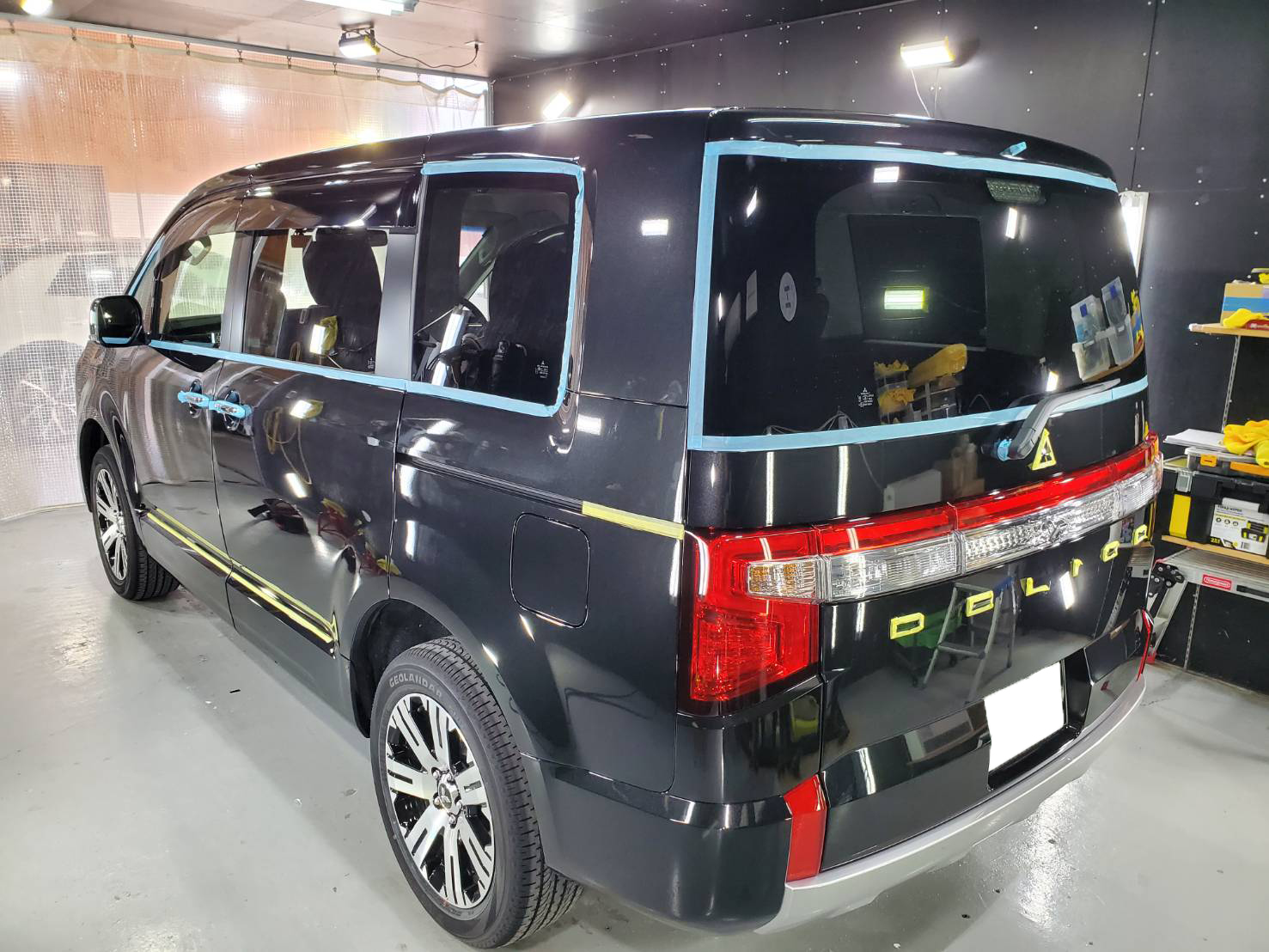 三菱 デリカD 施工写真 (4)