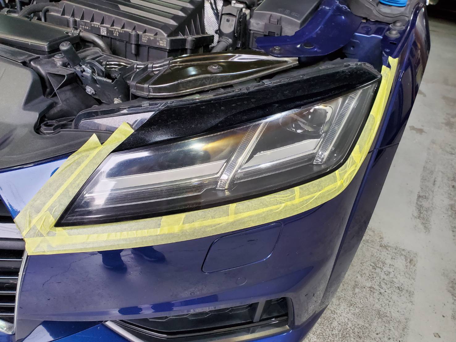 アウディ TT 施工写真 (4)