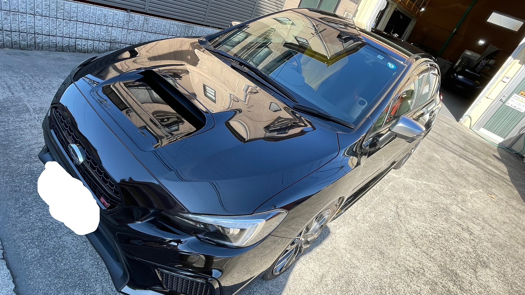 スバル WRX 施工写真 (1)
