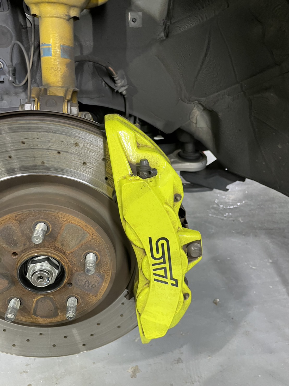 スバル WRX 施工写真 (11)