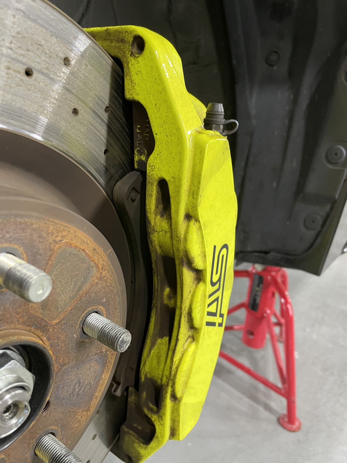 スバル WRX 施工写真 (13)