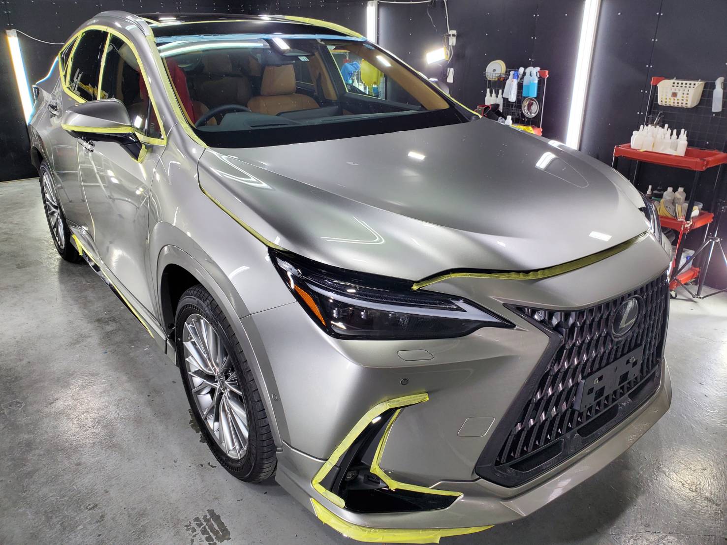 レクサス NX350h 施工写真 (3)