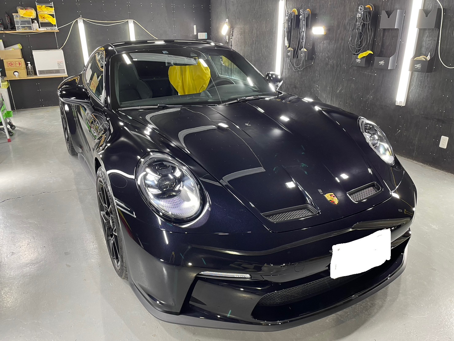 ポルシェ 施工写真 (1)