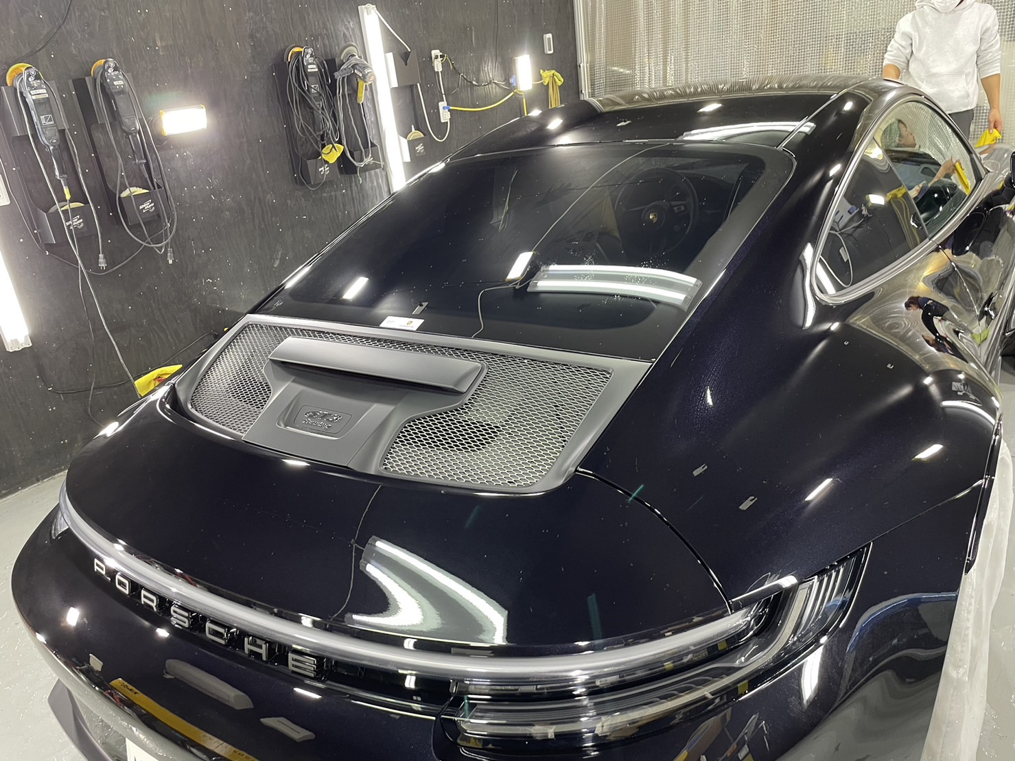 ポルシェ 施工写真 (1)