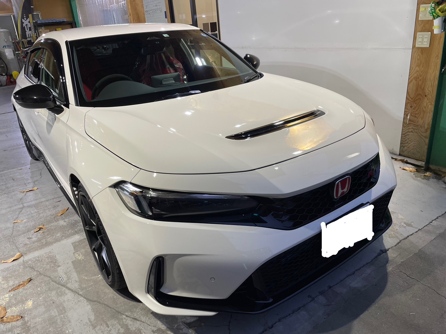 ホンダ シビックタイプR 施工写真 (1)