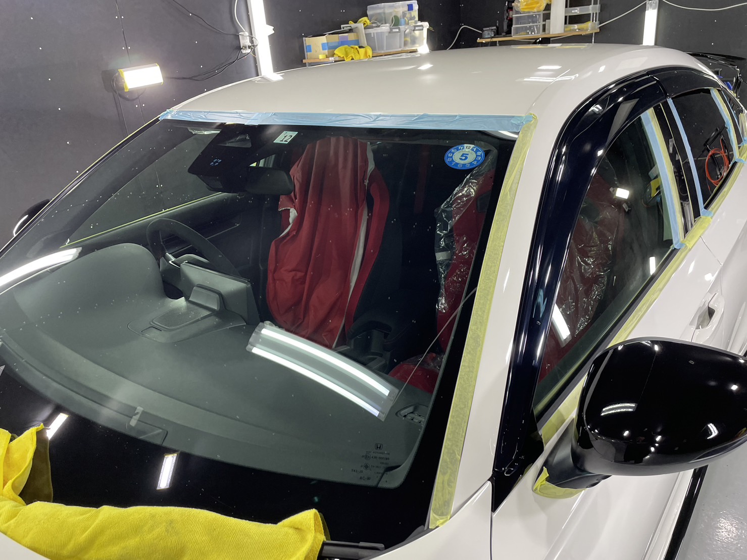 ホンダ シビックタイプR 施工写真 (3)