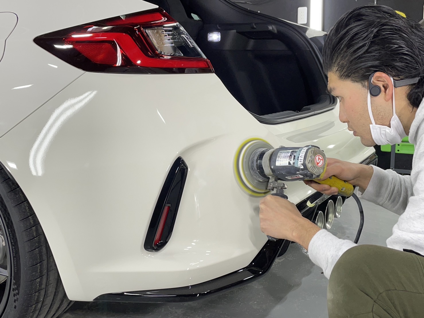 ホンダ シビックタイプR 施工写真 (8)