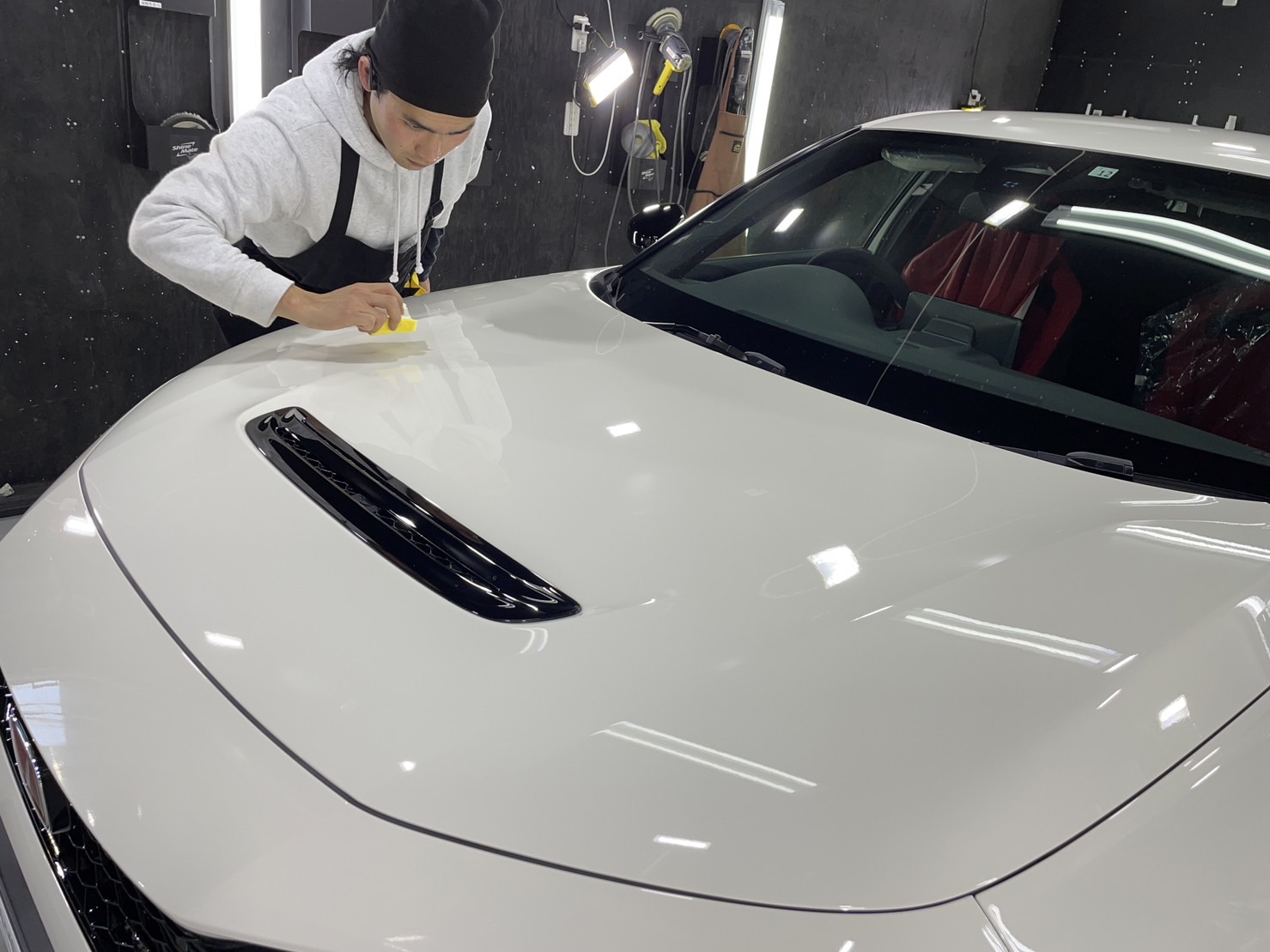 ホンダ シビックタイプR 施工写真 (13)