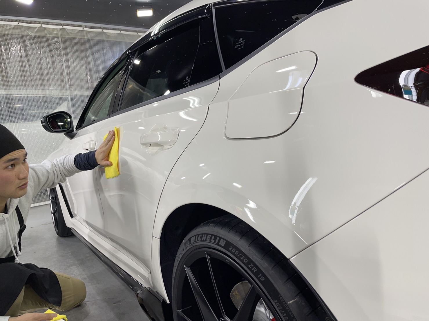 ホンダ シビックタイプR 施工写真 (15)