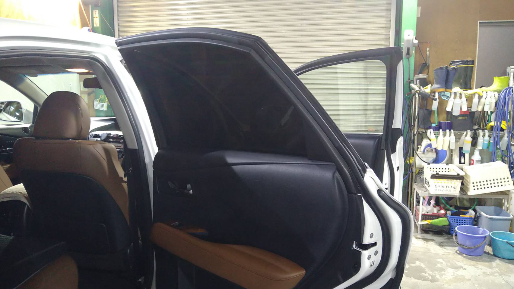 レクサス RX450ｈ 施工写真 (8)