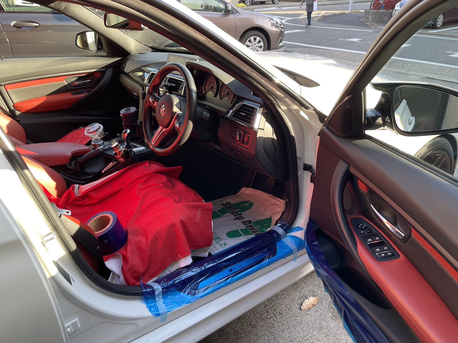 BMW M3 施工写真 (4)