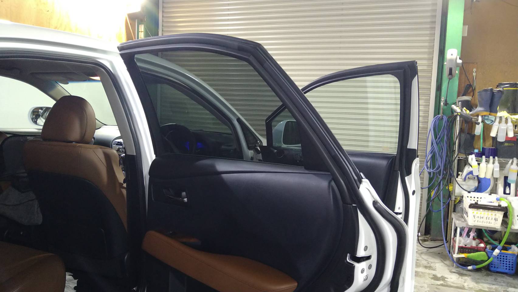 レクサス RX450ｈ 施工写真 (4)