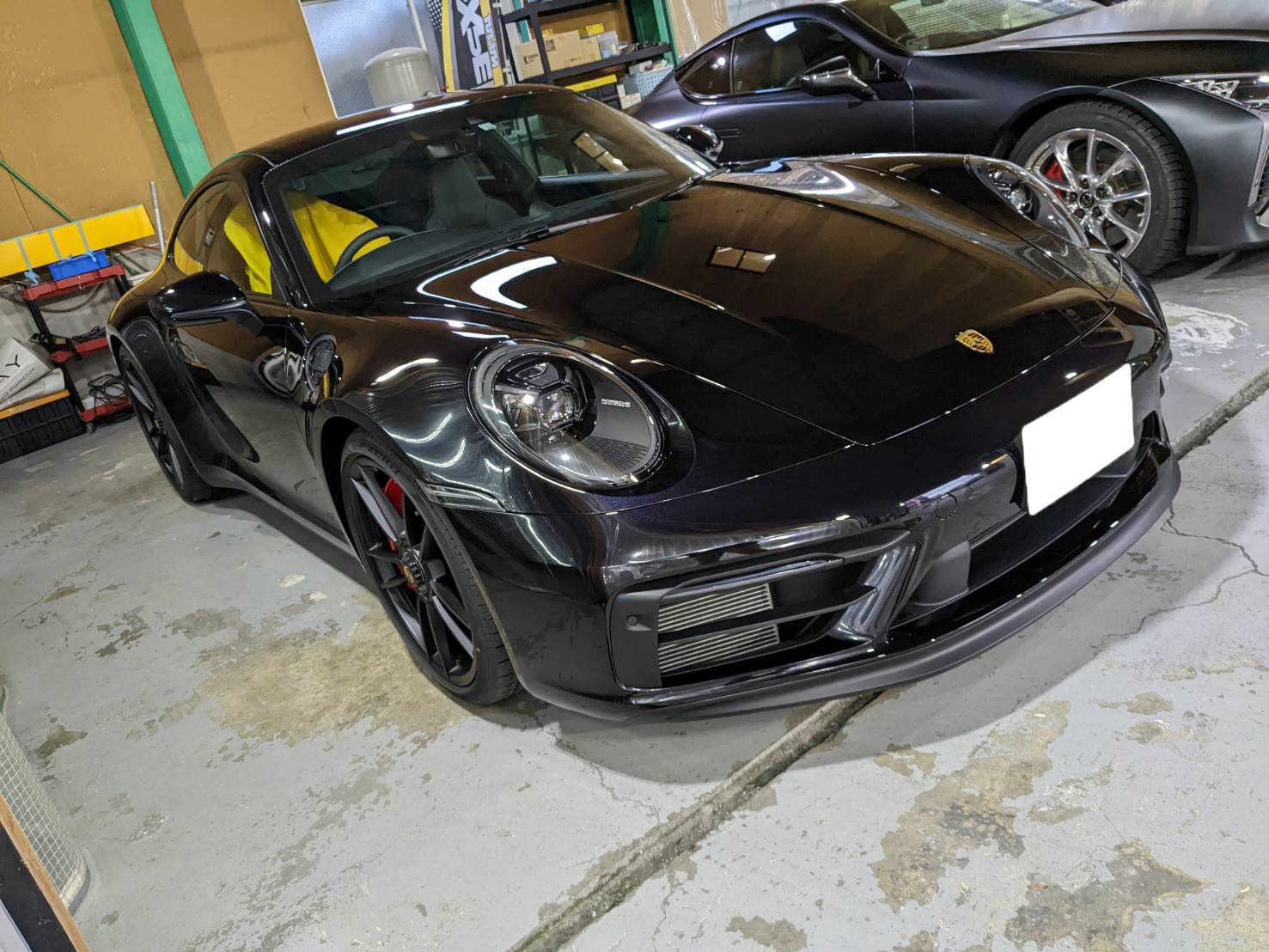 ポルシェ 施工写真 (1)