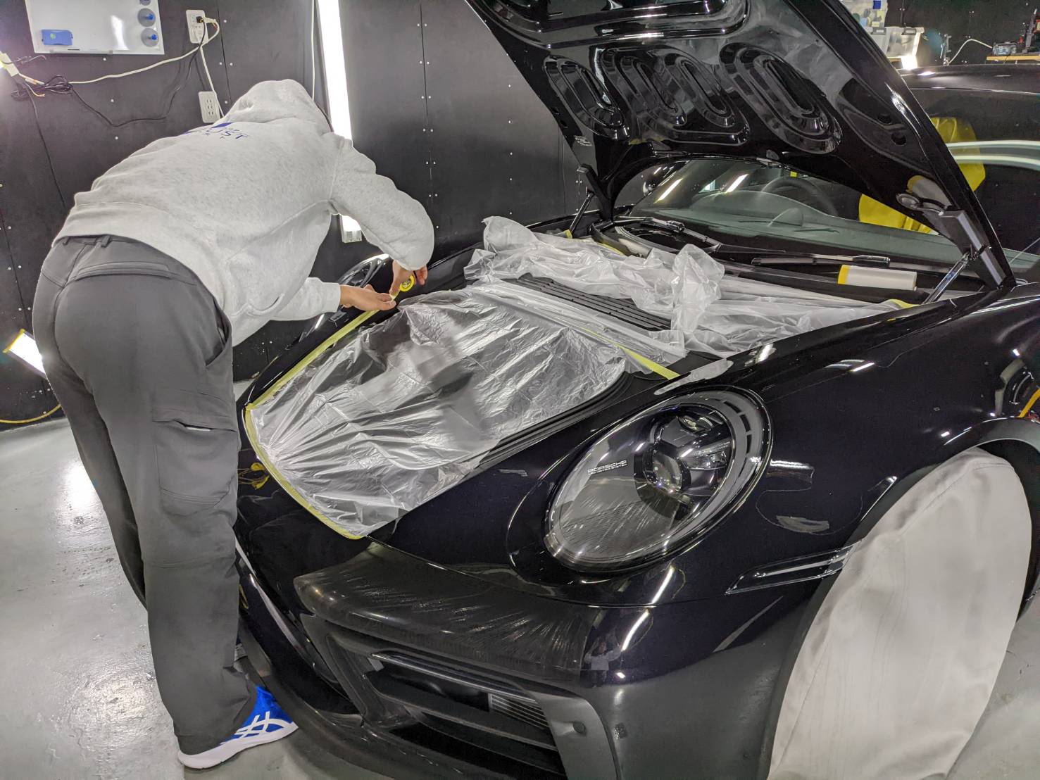 ポルシェ 施工写真 (3)