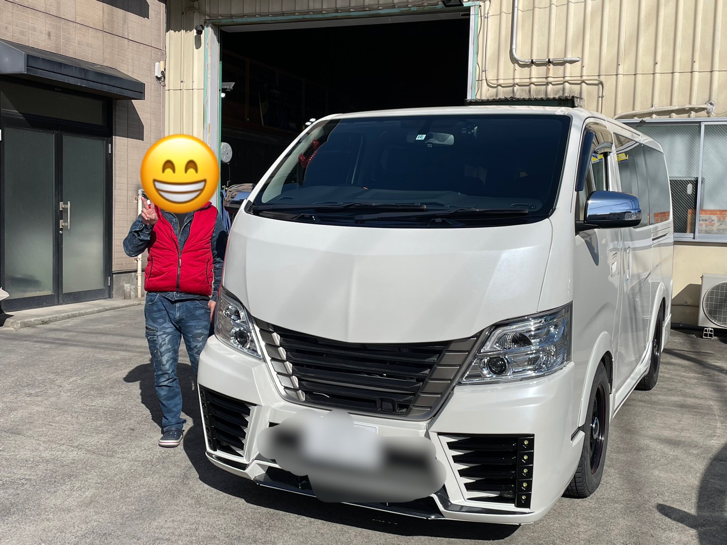 日産 キャラバン 施工写真 (19)