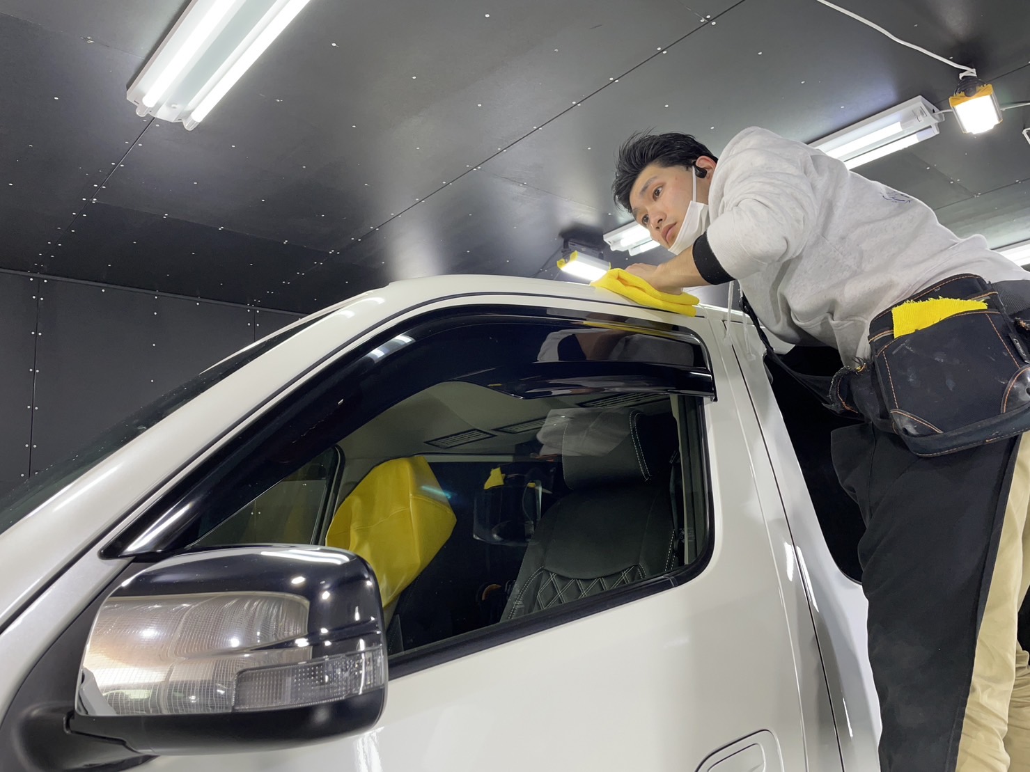 日産 キャラバン 施工写真 (14)