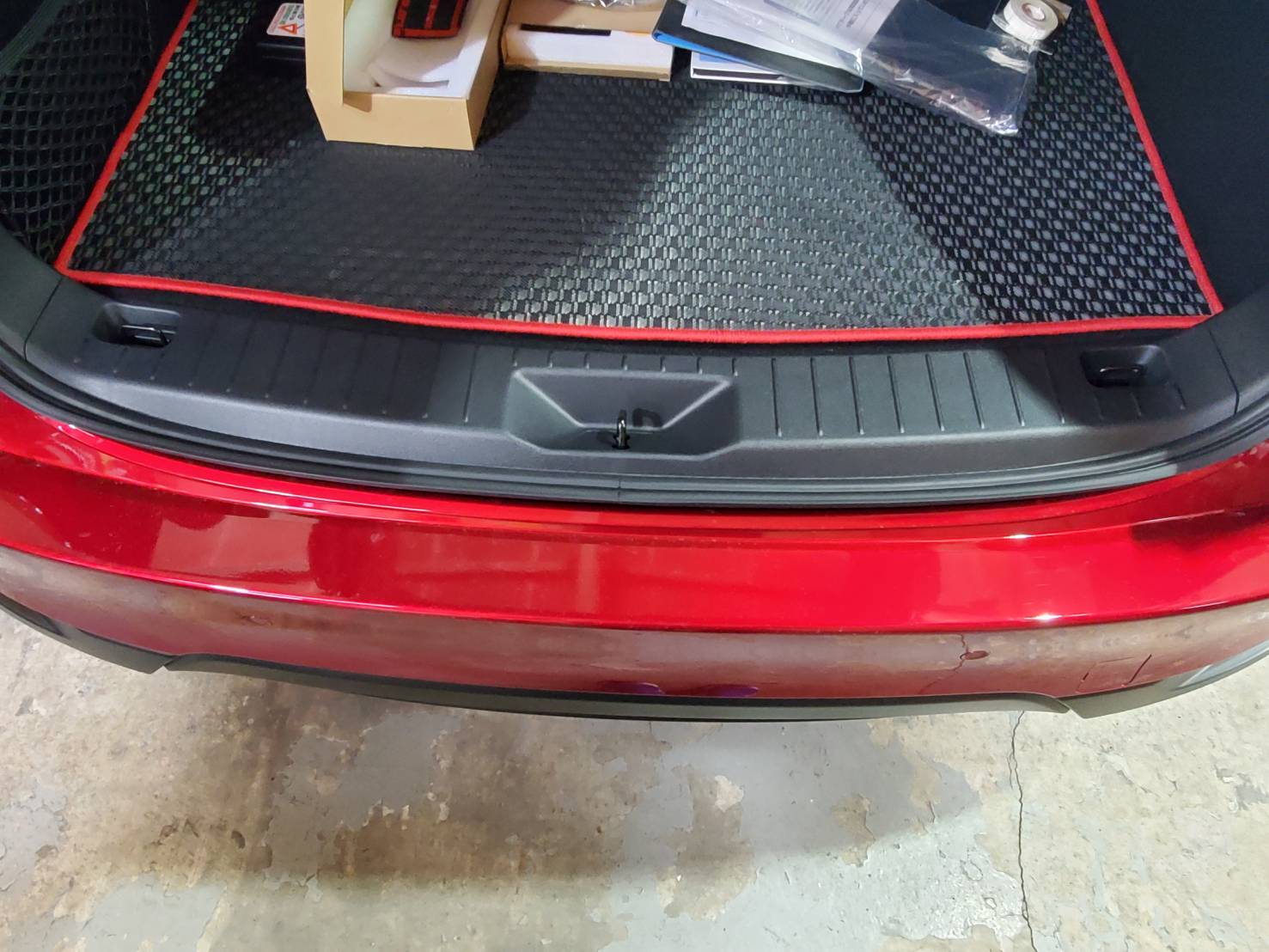 マツダ CX-60 施工写真 (1)