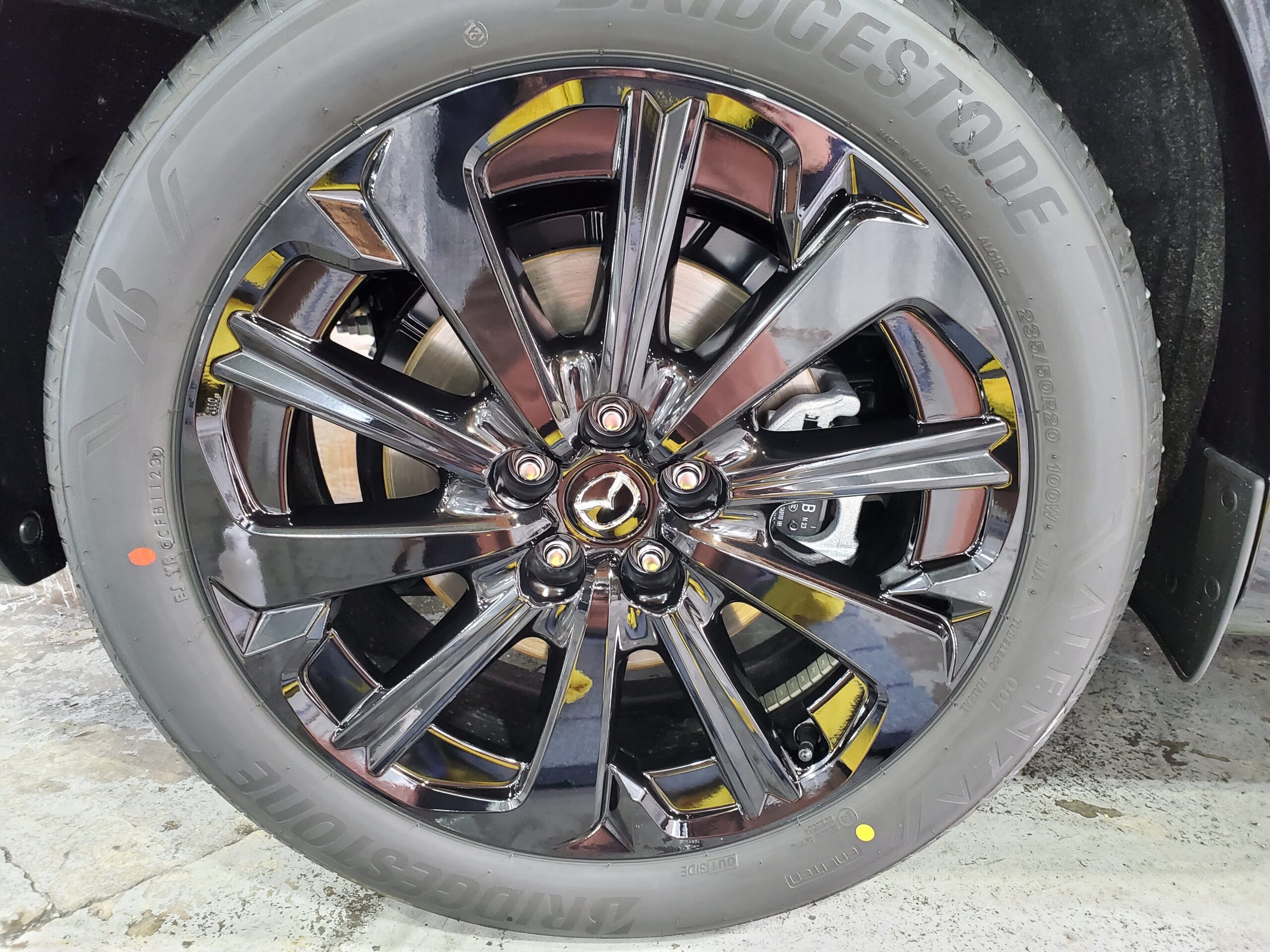 マツダ CX-60 施工写真 (1)