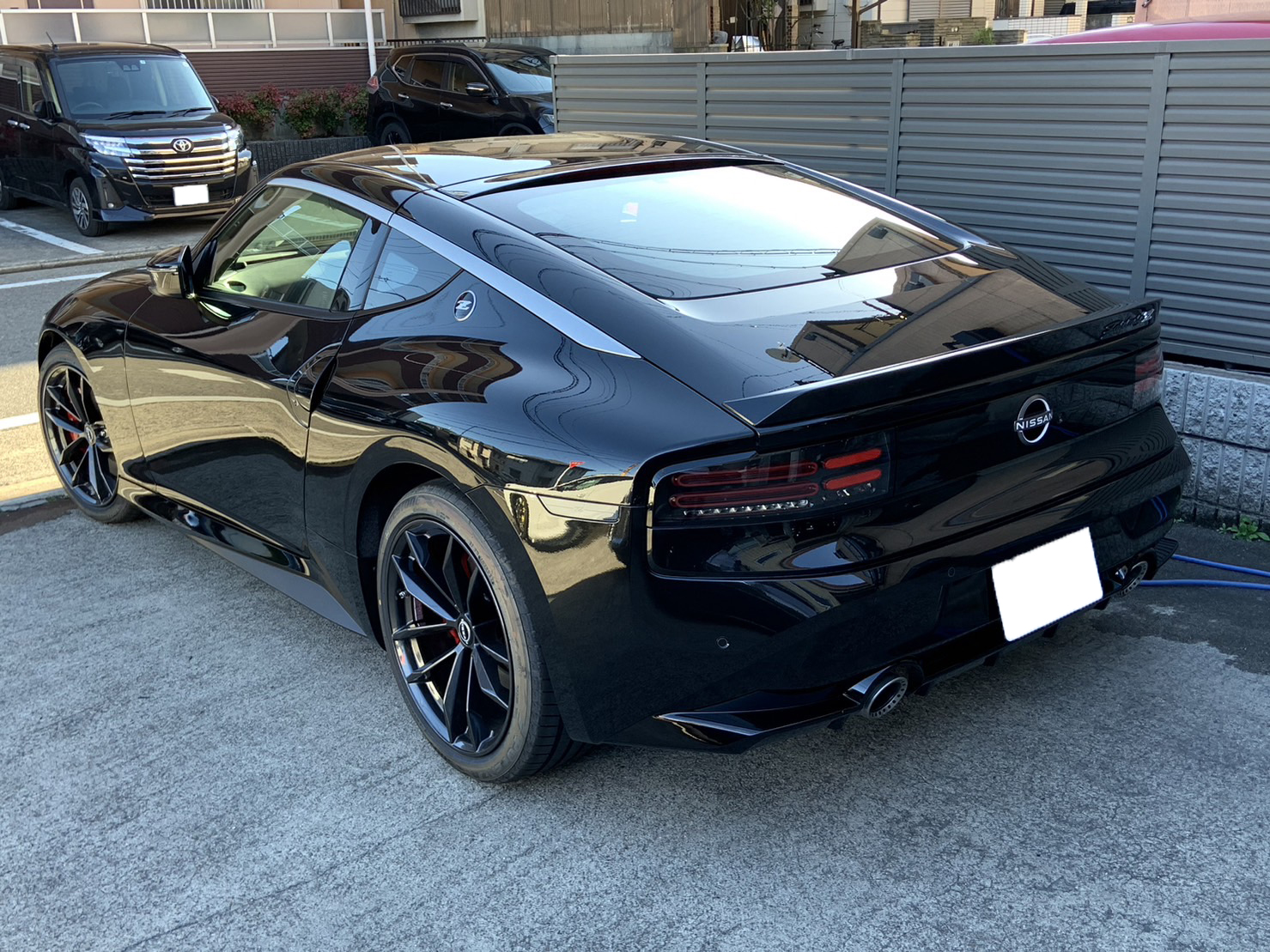 日産 フェアレディZ 施工写真 (2)