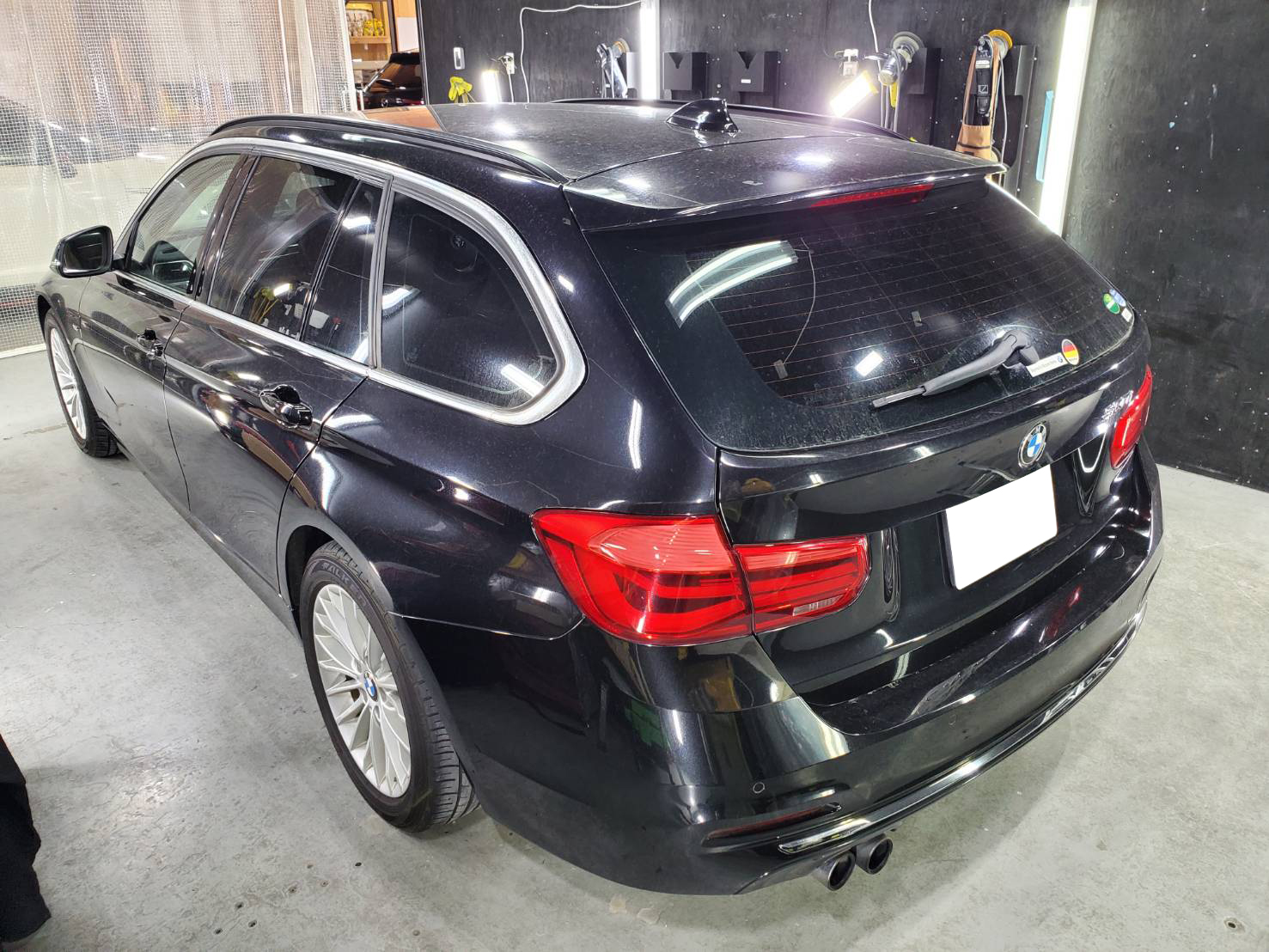 BMW 320 施工写真 (2)