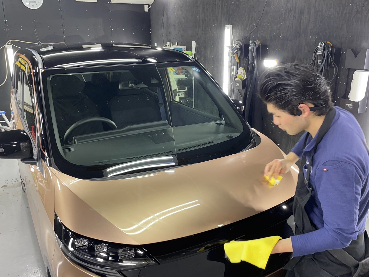 日産 サクラ 施工写真 (7)