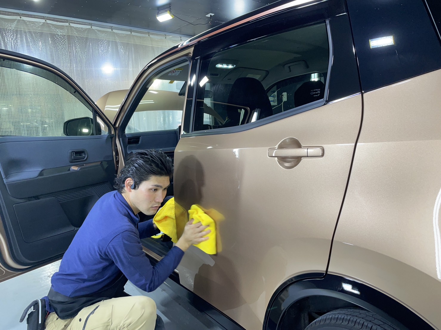 日産 サクラ 施工写真 (9)