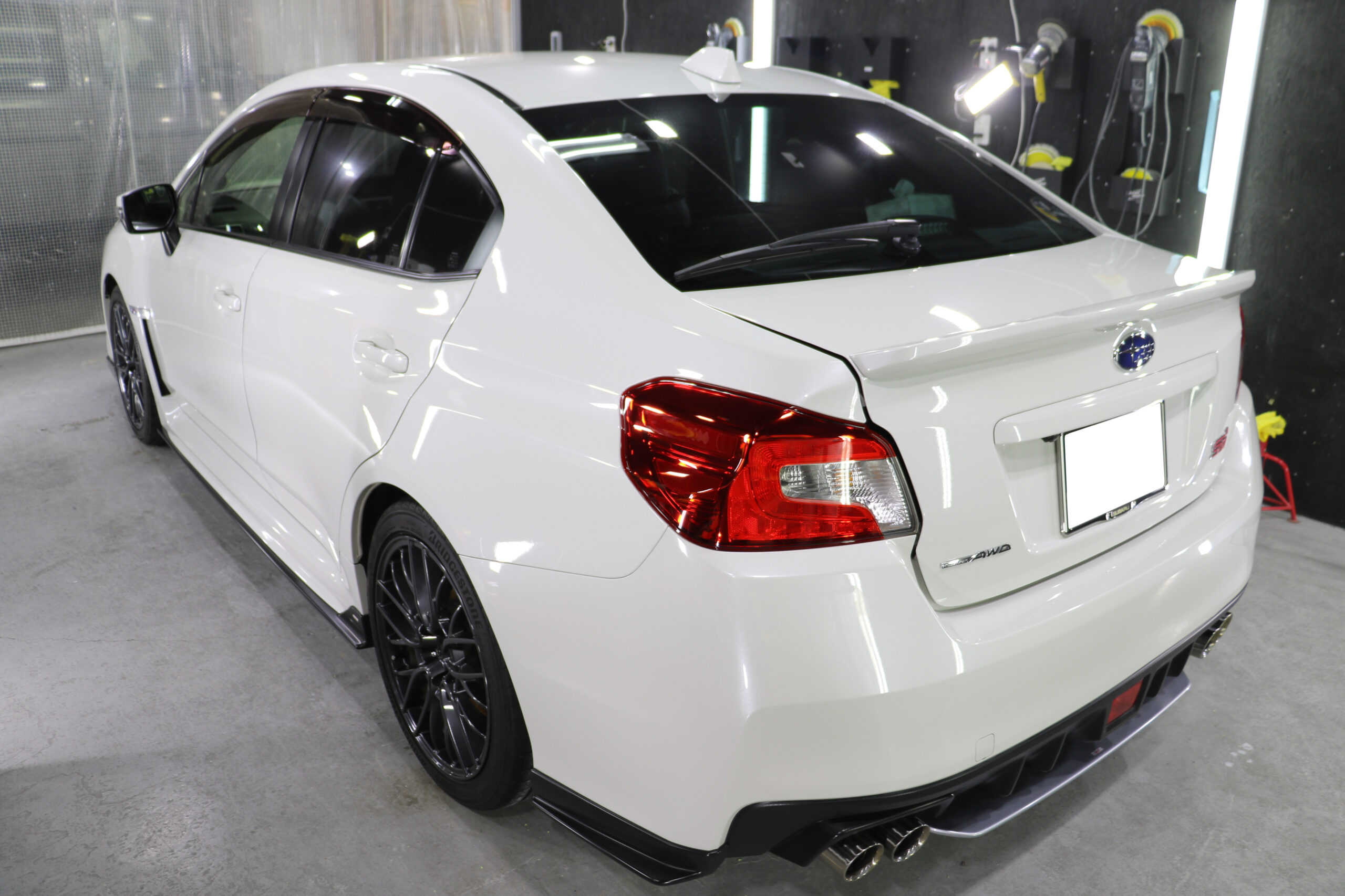 スバル インプレッサWRX 施工写真 (4)